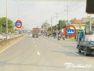 Bất cập biển báo giao thông trên quốc lộ 51