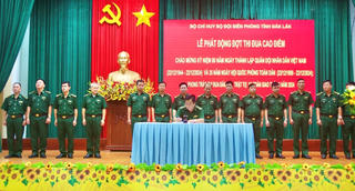 BĐBP Đắk Lắk phát động thi đua Kỷ niệm 80 năm Ngày thành lập QĐND Việt Nam