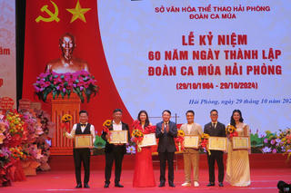 Đoàn Ca Múa Hải Phòng kỷ niệm 60 năm ngày thành lập