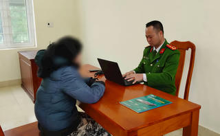Công an làm việc với người đăng thông tin sai sự thật về bắt cóc