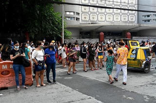 Động đất mạnh 5,6 độ tại Philippines, tâm chấn ở độ sâu 60 km