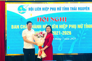 Bà Hà Thị Đào được bầu làm Chủ tịch Hội Liên hiệp Phụ nữ tỉnh Thái Nguyên