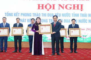 Thái Nguyên: Thi đua yêu nước là động lực phát triển kinh tế - xã hội
