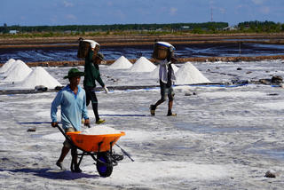 Tỷ phú nghề muối ở Bạc Liêu