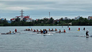 7 quốc gia Đông Nam Á tham dự giải Đua thuyền Rowing và Canoeing tại Hải Phòng