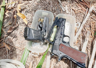 Không được bơm cát, hai đối tượng từ Đồng Nai xuống Hậu Giang nổ súng thị uy