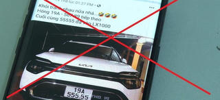 Phú Thọ: Triệu tập người đàn ông đăng 'BKS 19A-555.55 đã có chủ'