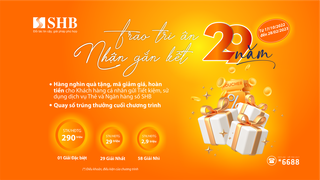 SHB triển khai chương trình khuyến mãi với hàng ngàn ưu đãi