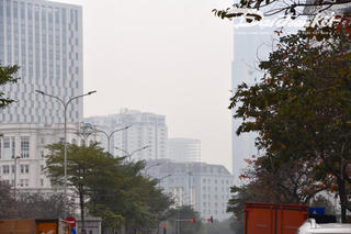 Ngày 17/12: Chất lượng không khí Hà Nội ở mức rất xấu