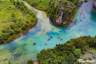 Tràng An mùa nước xanh như ngọc