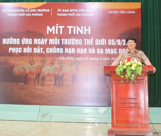 Ông Bùi Văn Bắc điều hành Uỷ ban MTTQ thành phố Hải Phòng từ 1/7