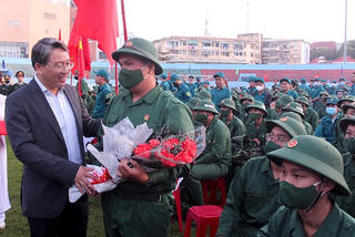 Khánh Hòa: 2.151 thanh niên lên đường nhập ngũ năm 2023