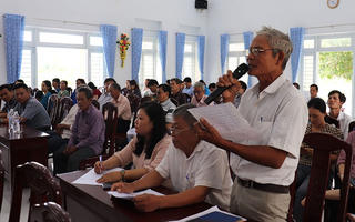 Phú Yên: Tổng hợp ý kiến từ cử tri và Nhân dân đối với người giữ chức vụ tại địa phương