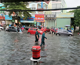 TP Hồ Chí Minh: Ì ạch các dự án chống ngập