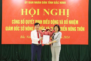 Bắc Ninh có tân Giám đốc Sở Nông nghiệp và Phát triển nông thôn