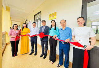 GCS Hàn Quốc tài trợ phòng học máy tính cho trường học ở Thái Nguyên