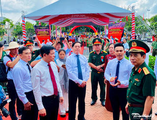 Khánh thành Công viên tượng đài, Nhà lưu niệm nữ Anh hùng Liệt sỹ Võ Thị Sáu