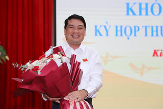 Ông Lê Trung Hồ được bầu làm Phó Chủ tịch UBND tỉnh Kiên Giang