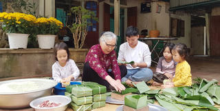 Thiêng liêng mâm cỗ Tết