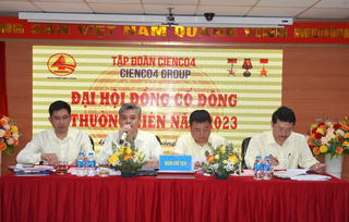 Đại hội đồng cổ đông thường niên CIENCO4 năm 2023