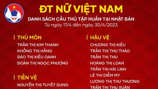 26 cầu thủ nữ chuẩn bị ra nước ngoài tập huấn