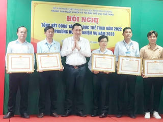 Bình Dương: Tổng kết công tác thể dục thể thao năm 2022