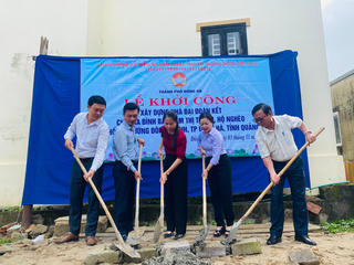 Quảng Trị: Xây nhà Đại đoàn kết cho hộ nghèo, sống đơn thân