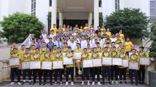 Thanh Hóa: Đông Á Thanh Hoá được vinh danh sau thành tích vô địch Cúp Quốc gia 2023