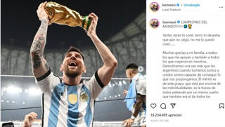 Messi viết tâm thư cảm ơn người hâm mộ tin tưởng đội tuyển Argentina