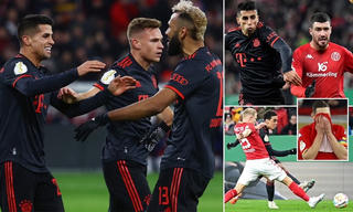 Bayern Munich chiến thắng tưng bừng 4-0 trên sân của Mainz 05