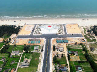 Những điểm nhấn trên Quảng trường biển phía nam Hà Tĩnh trước ngày khai hội