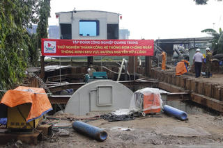 TP HCM:  Dừng hoạt động, siêu máy bơm chống ngập muốn được di dời đến địa điểm khác