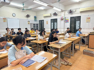 Học sinh tăng tốc ôn thi vào lớp 10 sau nghỉ Tết