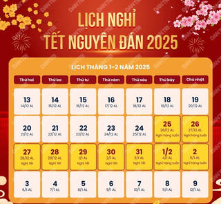 Nghỉ Tết bao nhiêu thì vừa?