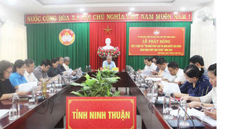 Ninh Thuận: Báo cáo kết quả tuyên truyền, vận động giải phóng mặt bằng với người dân