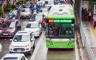Hà Nội: Những phương tiện nào sắp được đi chung làn với buýt BRT?