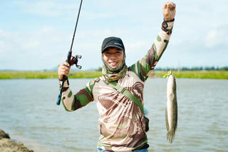 Câu cá lóc, môn thể thao thu hút nhiều cần thủ ở Hà Tĩnh