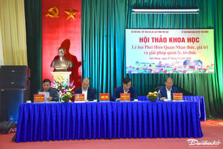 Sớm khôi phục lại lễ hội Phết Hiền Quan