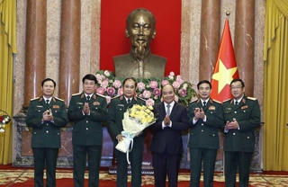 Thăng quân hàm Thượng tướng cho Phó Tổng Tham mưu trưởng QĐND Việt Nam