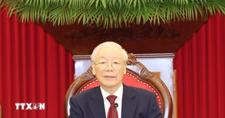 Tổng Bí thư Nguyễn Phú Trọng điện đàm với Tổng thống LB Nga Vladimir Putin