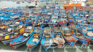 Đà Nẵng: Gần 1.200 tàu thuyền di chuyển vào tránh bão số 6 tại Âu thuyền Thọ Quang