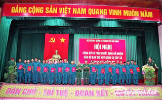 TP Đà Nẵng: Công bố bổ nhiệm cán bộ Ban Chỉ huy quân sự cấp xã, phường