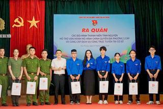 Hải Phòng: Thanh niên ra quân hỗ trợ vận hành mô hình chính quyền 2 cấp