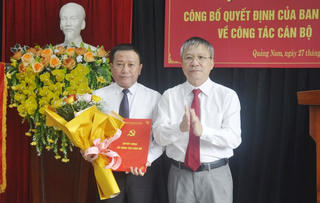 Ông Thái Bình giữ chức Phó Chủ nhiệm UBKT Tỉnh ủy Quảng Nam