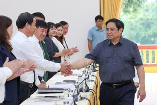 Thủ tướng Phạm Minh Chính: Phát triển Yên Bái theo hướng 'Xanh, hài hòa, bản sắc và hạnh phúc'