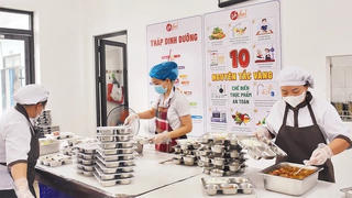 Giám sát chất lượng bữa ăn bán trú