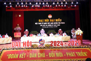 Yên Phong tổ chức thành công Đại hội Đại biểu MTTQ điểm cấp huyện