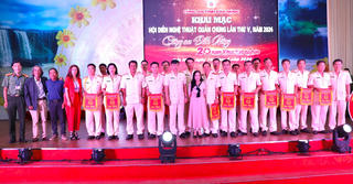 Công an tỉnh Đắk Nông khai mạc hội diễn nghệ thuật quần chúng lần thứ V