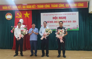 MTTQ tỉnh Ninh Bình sơ kết công tác 6 tháng đầu năm