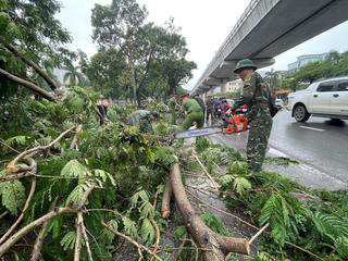 Nỗ lực khắc phục hậu quả bão số 3